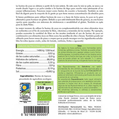 Farinha de Tapioca Salud Viva 250 g