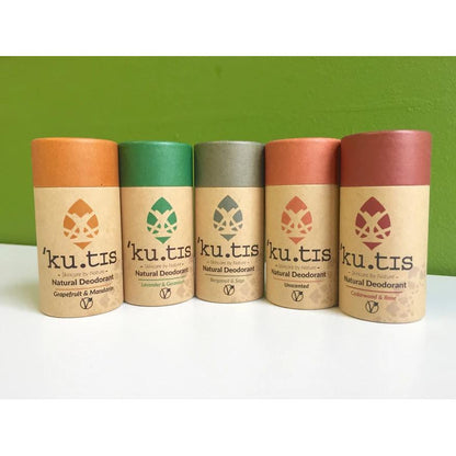 Desodorizante ecológico Kutis Zero Waste Cedro e Rosa 55g