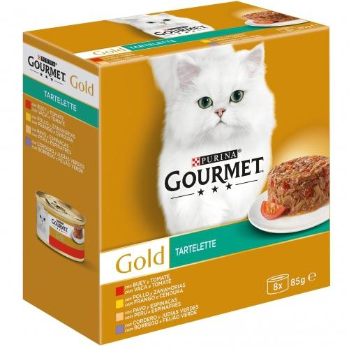 Tarte GOURMET GOLD Multipack (8 x 85 g)