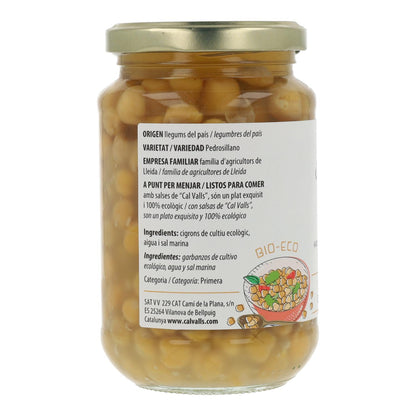 Grão de bico cozido biológico Cal Valls 450 g