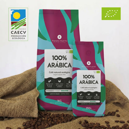 Pack 6x Café molido Eco 100% Arábica Planeta Huerto 250 g