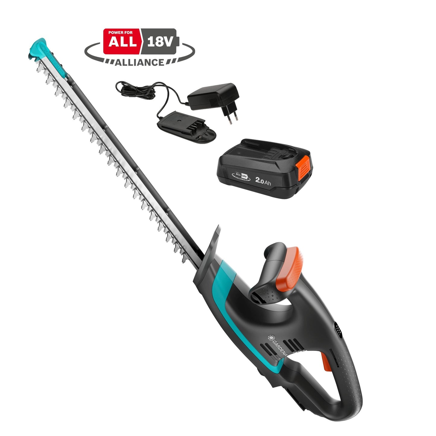 Conjunto de aparadores de sebes a pilhas Gardena EasyCut 40/18 V P4A