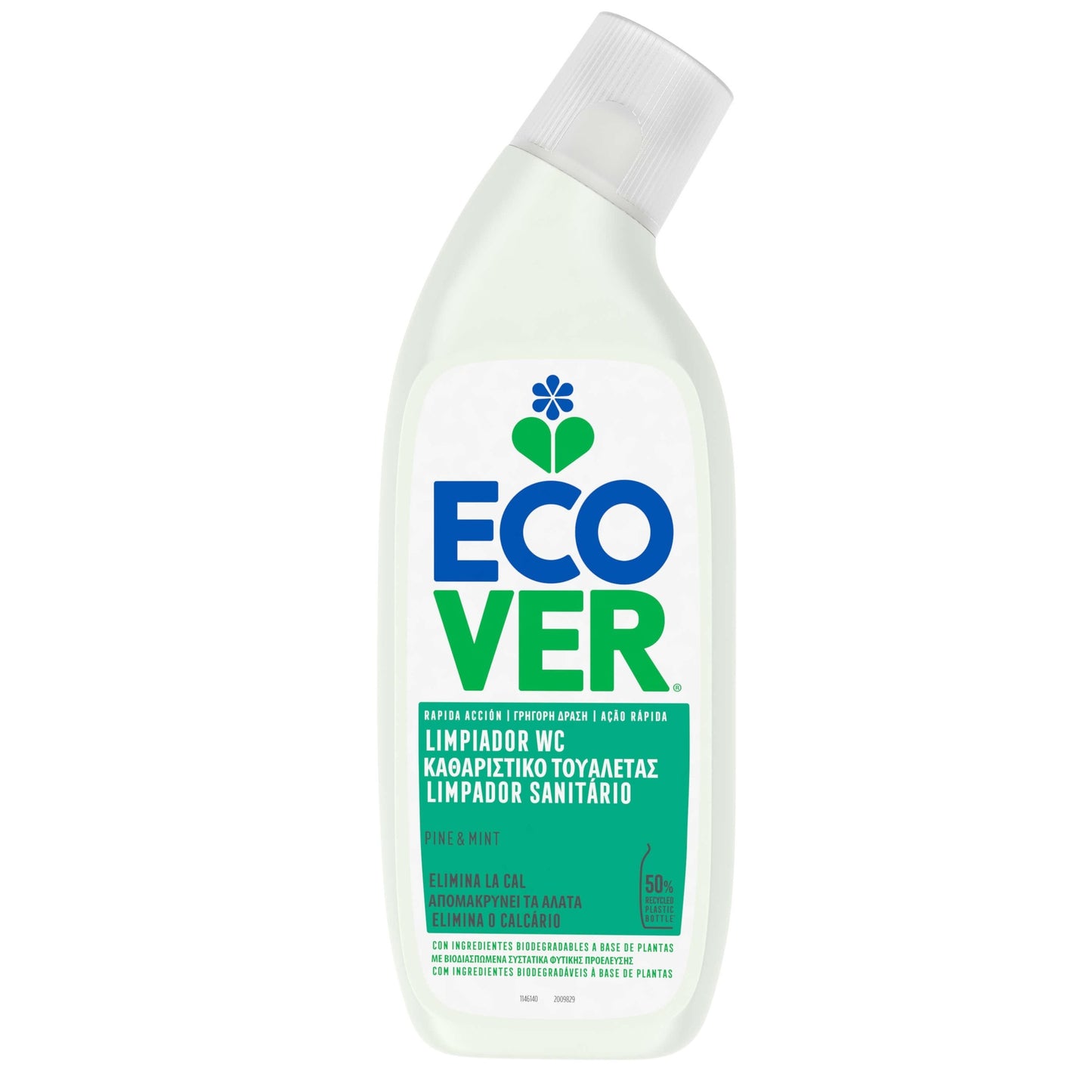 Produto de limpeza de sanitas anticalcário Ecover Pine and Mint 750 ml