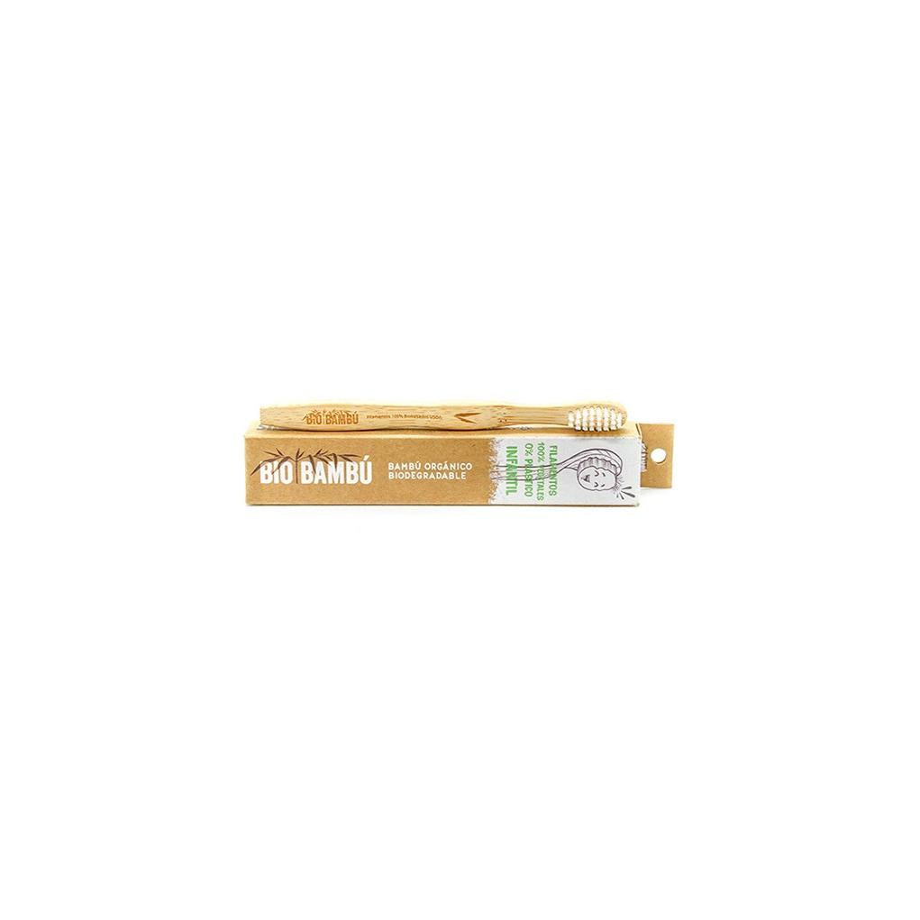 Escova de dentes de bambu infantil Bio Bamboo
