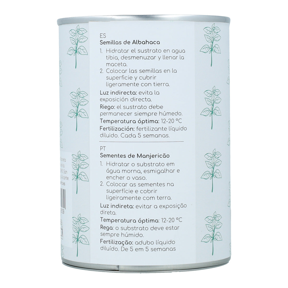 Kit de cultivo de manjericão aromático Planeta Huerto