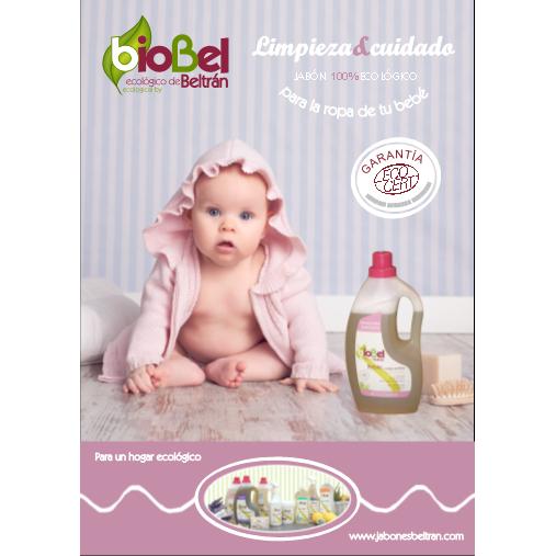 Sabão em pó Biobel para bebé e pele sensível 5 L