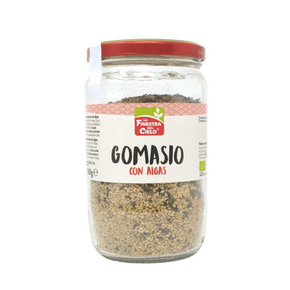 Gomasio com algas orgânicas La Finestra Sul Cielo 150 g