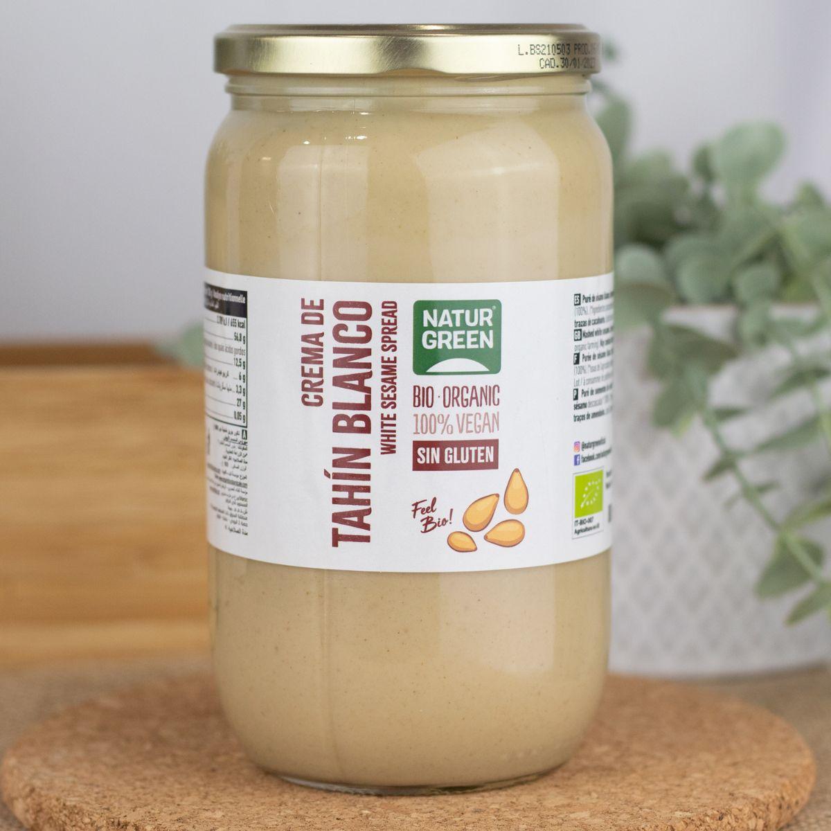 Creme de Tahini Branco sem glúten Naturgreen 300 g