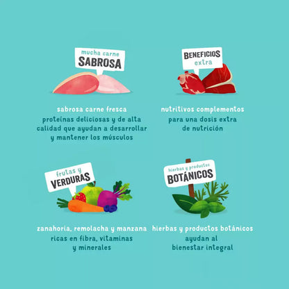 Ração húmida para cães Edgard &amp; Cooper Multipack 6 x 400 g