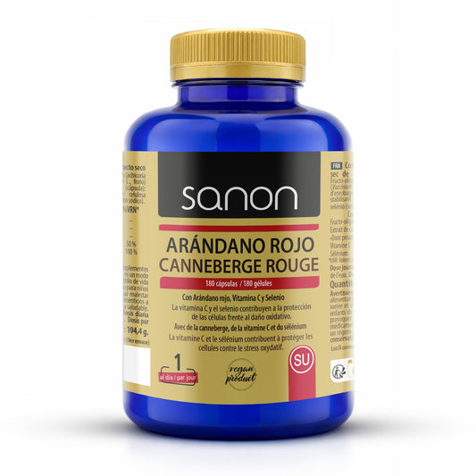 Cápsulas de Cranberry Americano 225 SANON 650 mg
