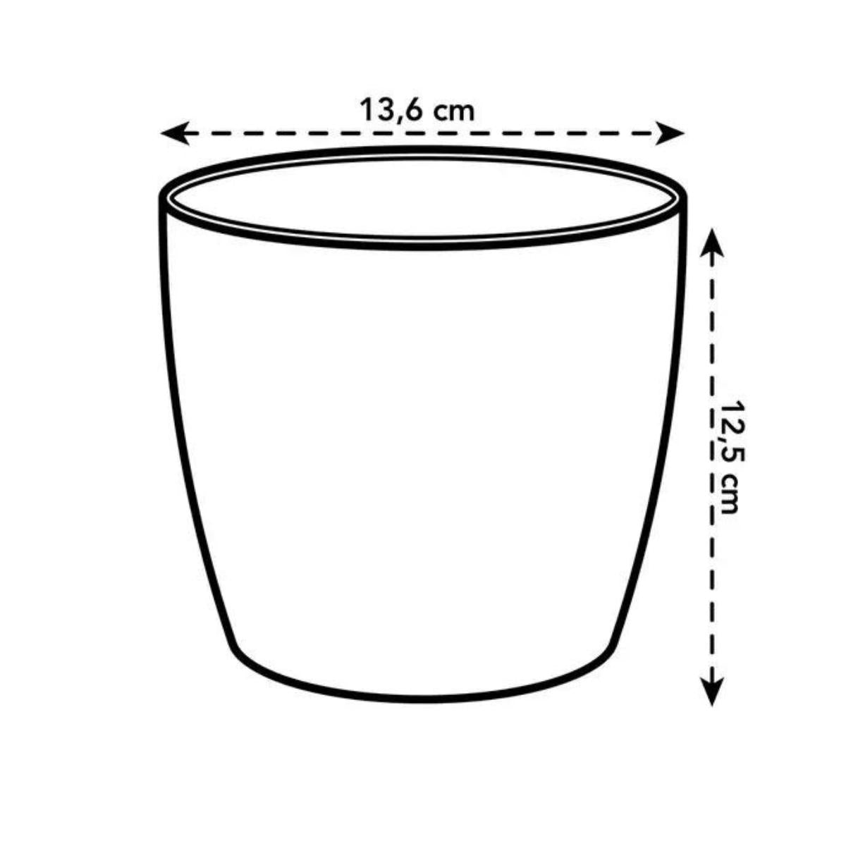 Coleção Elho Coffee Vaso Redondo Reciclado 18 cm