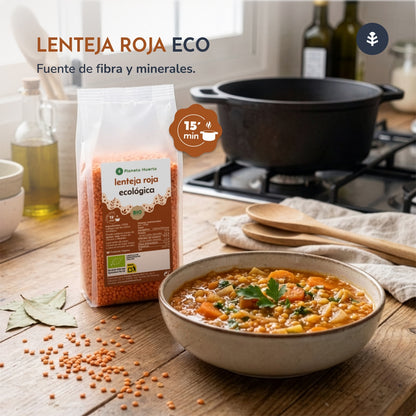 Lentilha Vermelha ECO Planeta Huerto 2,5 kg