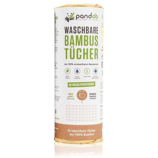 Papel-toalha reutilizável Pandoo