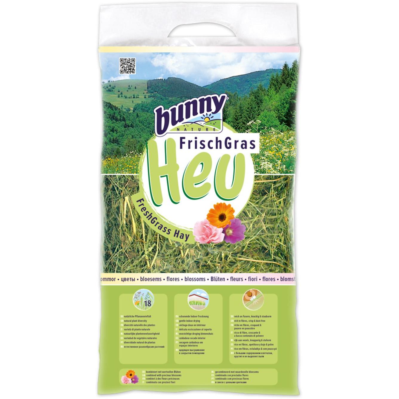 Feno Fresco de Coelho com Flores 500g 