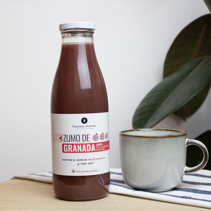 Sumo de Romã 100% fruta espremida Eco Planeta Huerto 750ml