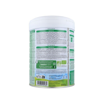 Leite de transição de cabra 2 (após o 6º mês) LATA, Holle, 800g