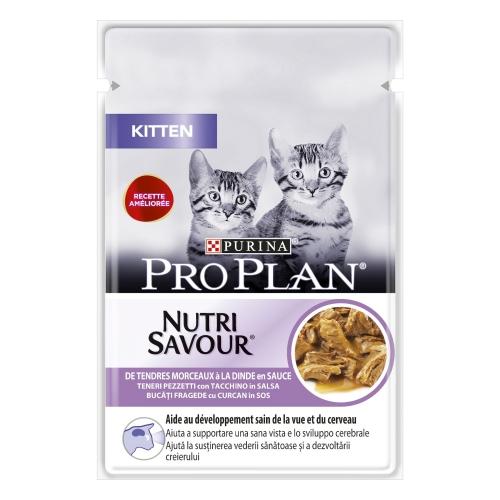 PRO PLAN Cat Kitten Peru em Molho 85 g