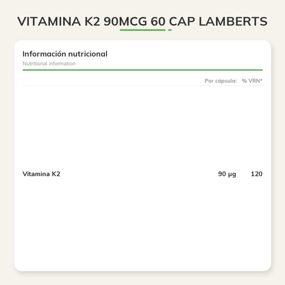 Información nutricional