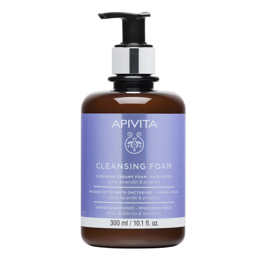 Promo Creme Espuma de Limpeza Facial e Olhos 300 ml, Apivita, 300 ml