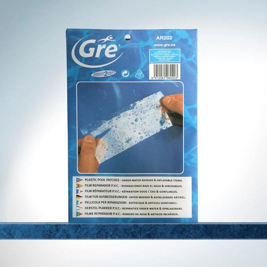 Kit de reparação de filme de PVC flexível Gre de 5 unidades