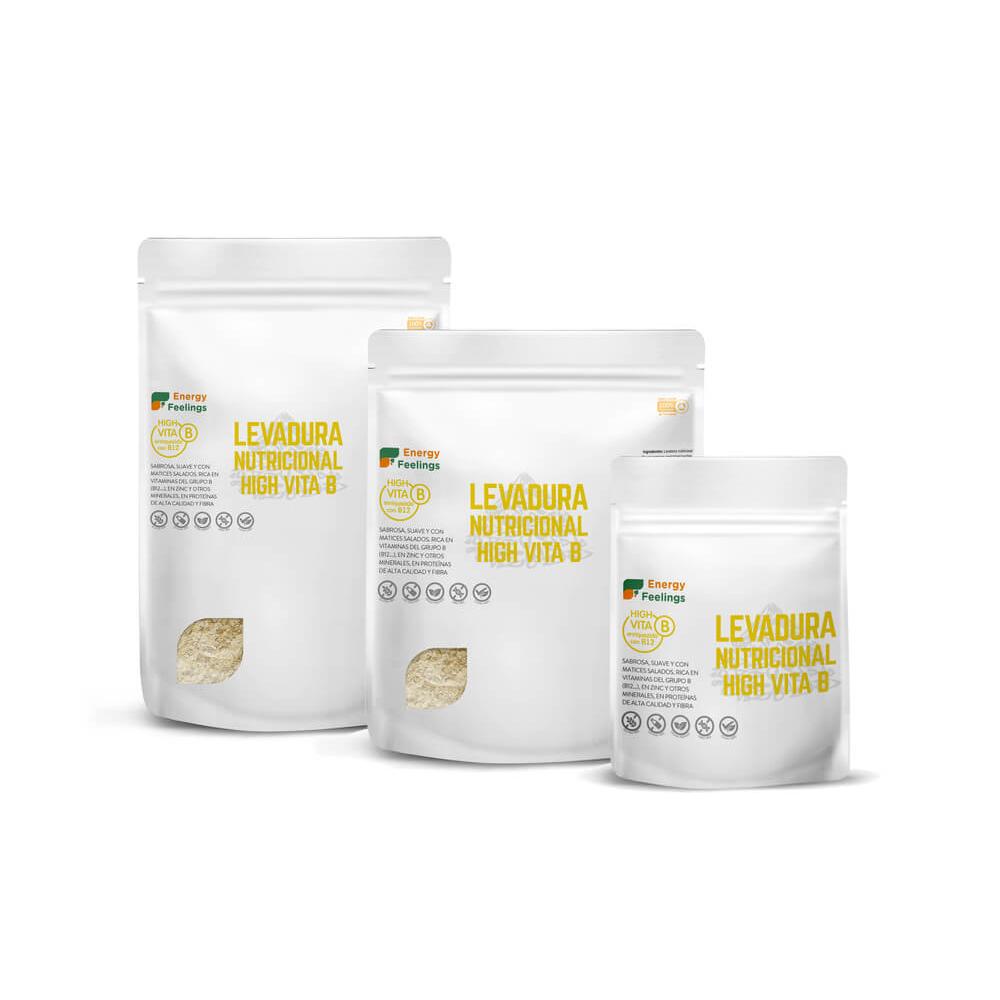 Levedura nutricional vitamina B12 em flocos Energy Feelings 250 g