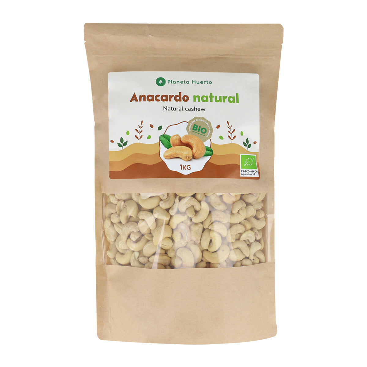 Caju natural ECO Planeta Huerto 1 kg