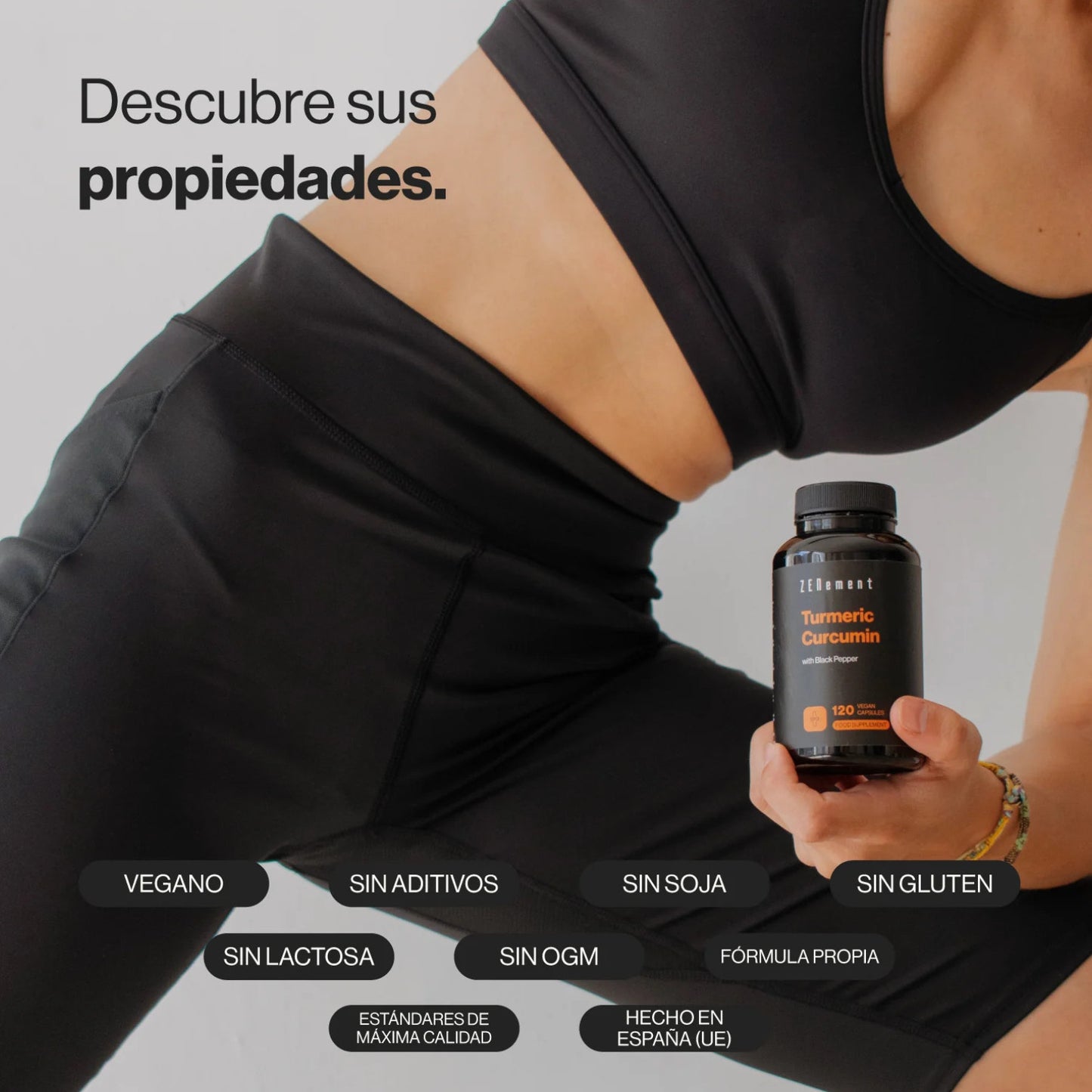 Extrato de curcuma, com pimenta preta, Zenement 120 comprimidos
