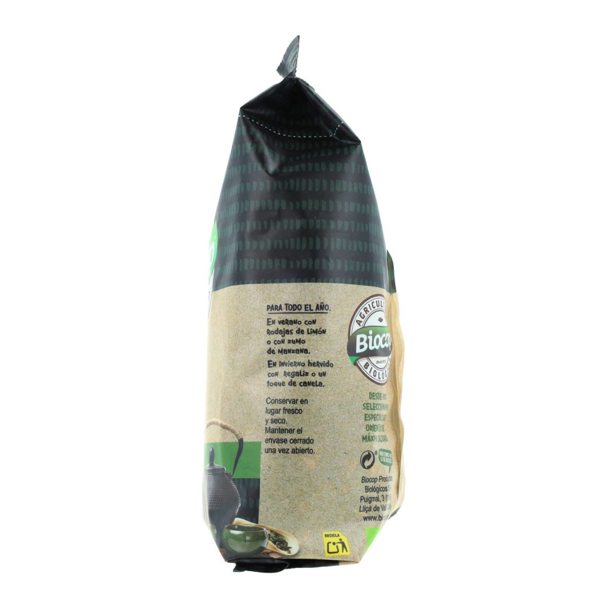 Chá Kukicha 3 anos com Alcaçuz Biocop 75 g