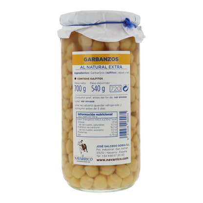 El Navarrico Grão de Bico Frasco de 720 ml