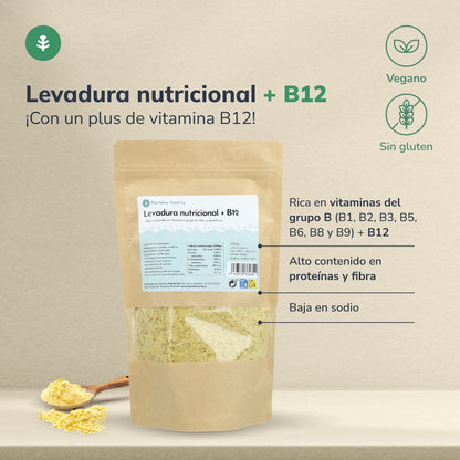 Levedura Nutricional + B12 Planeta Huerto 1 kg