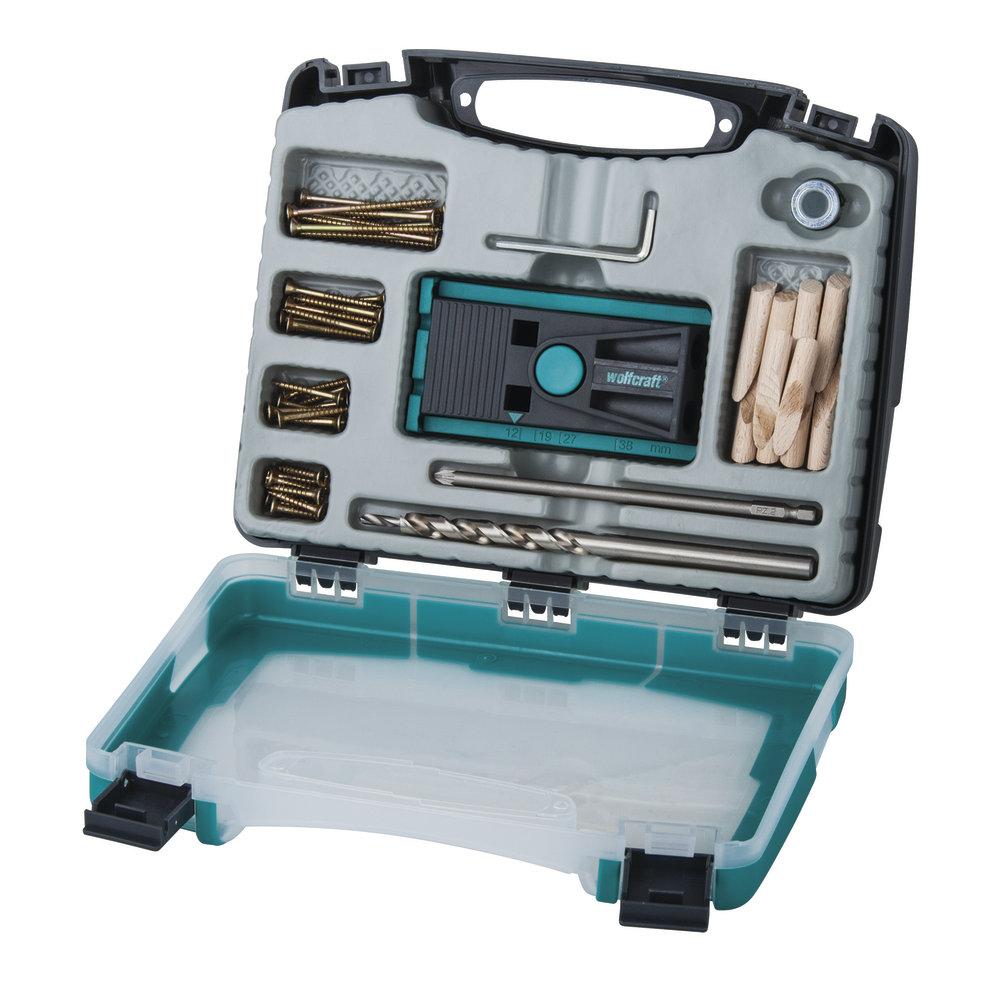 Kit de montagem de gabarito secreto Wolfcraft 4642000