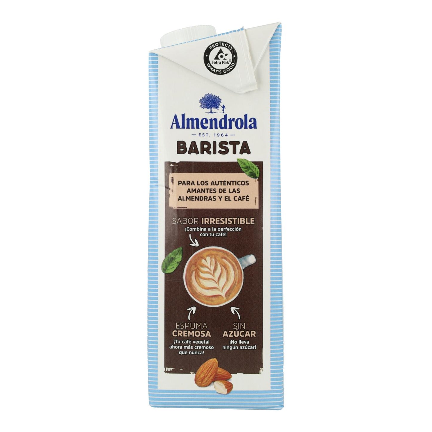 Bebida de Amêndoa Barista Sem Açúcar Almendrola 1 L