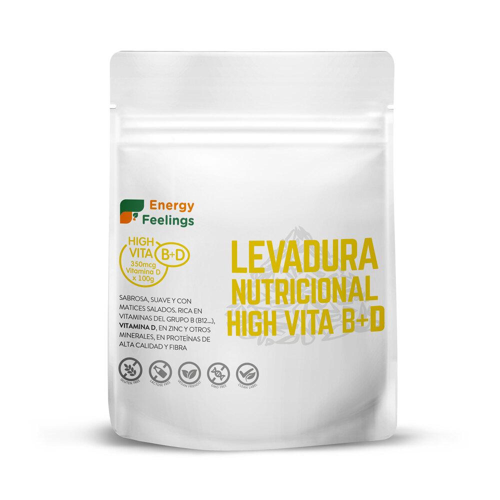 Levedura nutricional rica em vitamina D Energy Feelings 1 kg