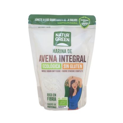 Farinha de Aveia Integral Sem Glúten NaturGreen 500 g