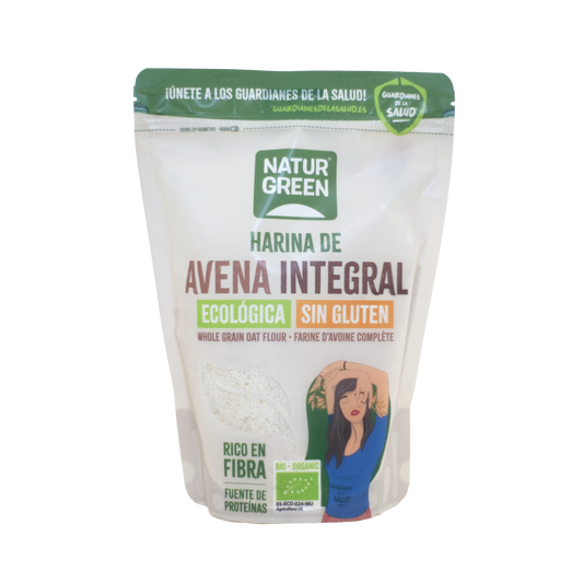 Farinha de Aveia Integral Sem Glúten NaturGreen 500 g