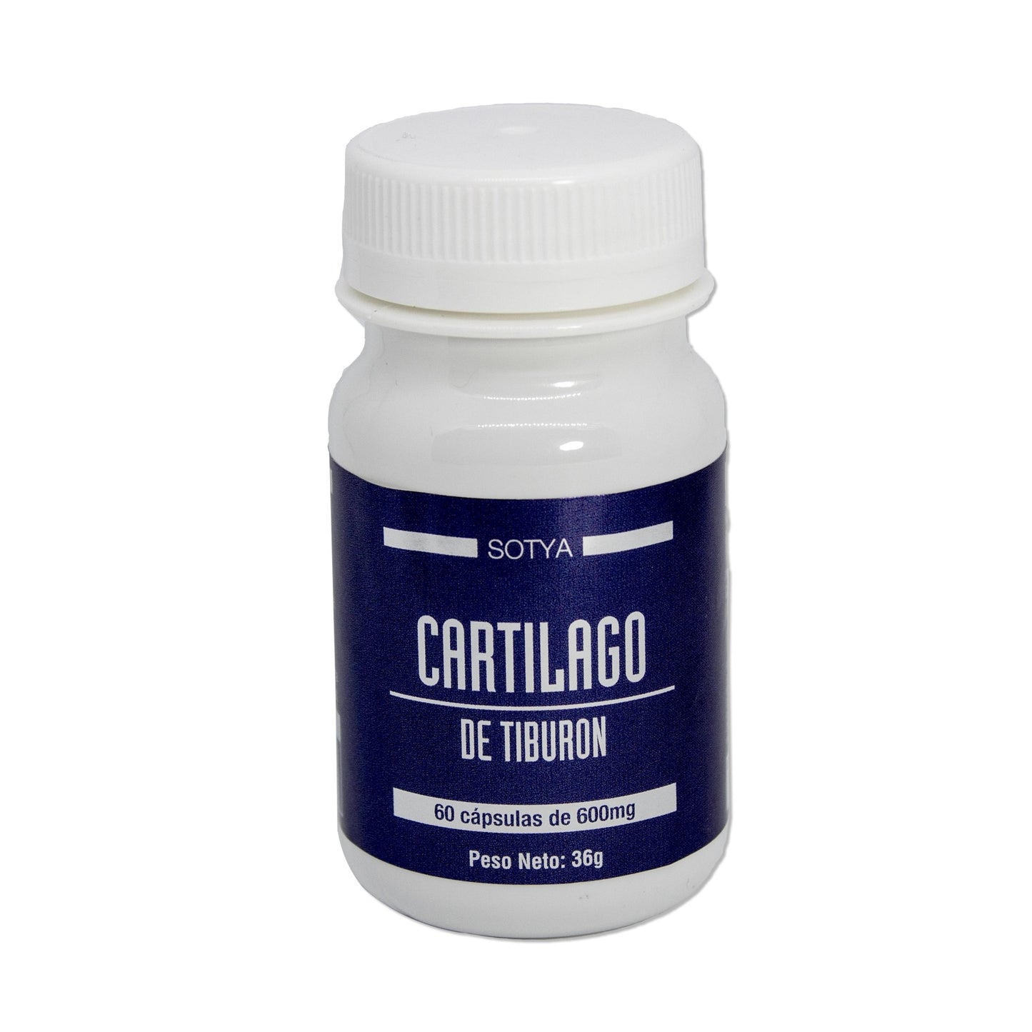 Sotya Cartilagem de Tubarão 60 Cápsulas de 600 Mg