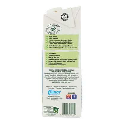 Bebida de Arroz Biológica Vitariz 1 L