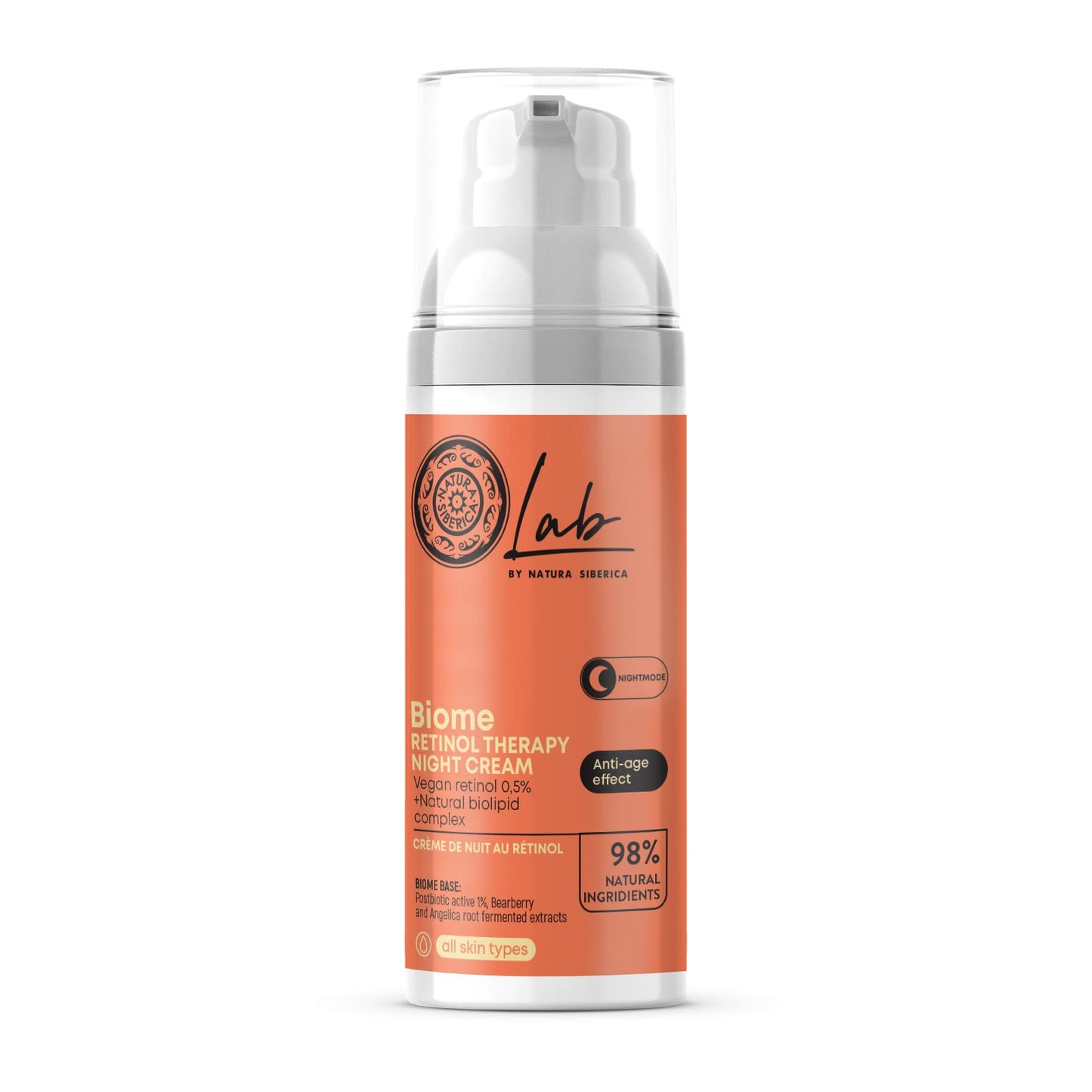 Natura Siberica Creme de Rosto Noite com Retinol 50 ml
