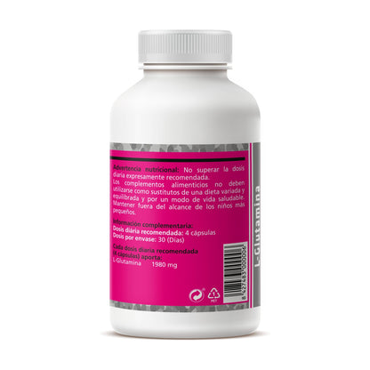 L-Glutamina Sotya 120 Cápsulas 600 mg