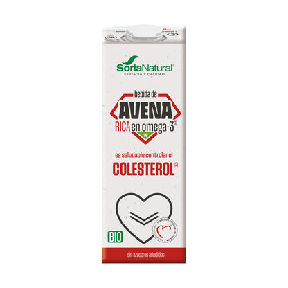 Bebida de Aveia Biológica rica em Ómega 3, Soria Natural, 1L