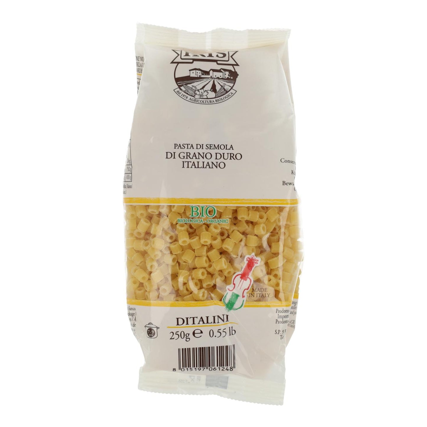 Pistões de trigo duro Iris 250g