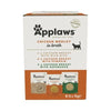 Ração húmida para gatos Applaws, caldo de galinha, saqueta 12 x 70 g
