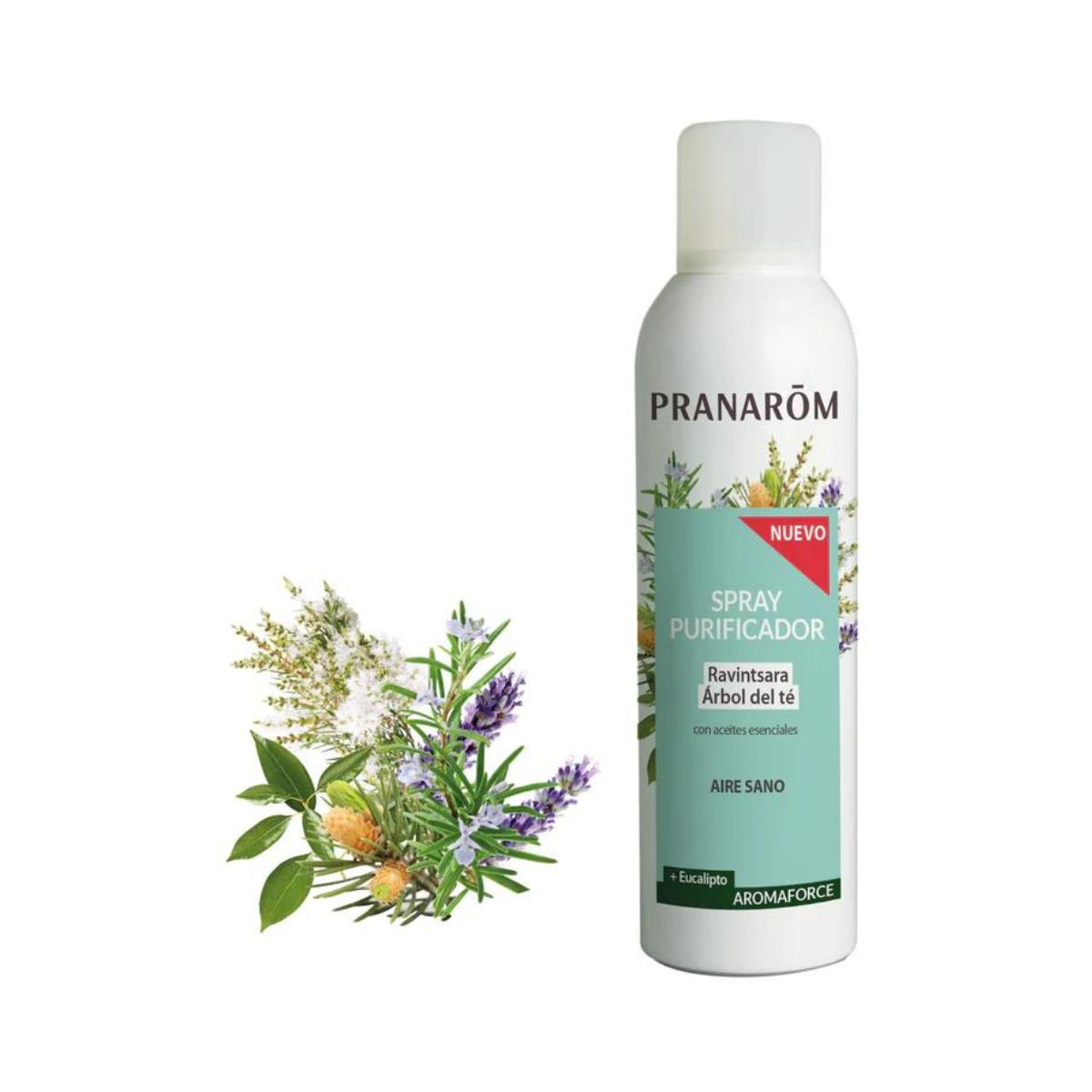 Spray purificador ravintsara árbol del té BIO (ECO) Pranarôm 150 ml