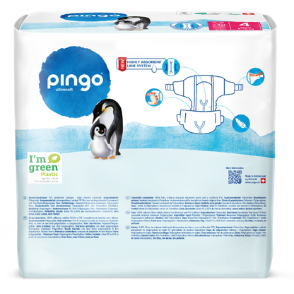 Pack poupança fraldas T4 (7-18kg) Pingo 160 unidades