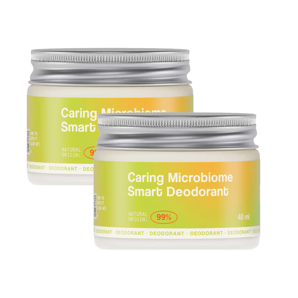 Pack de 2 Desodorizantes Caring Smart Microbiome Freshly 40ml