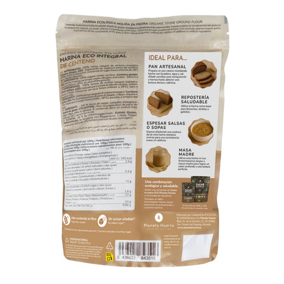 Farinha de Centeio Integral Eco Planeta Huerto 800 g