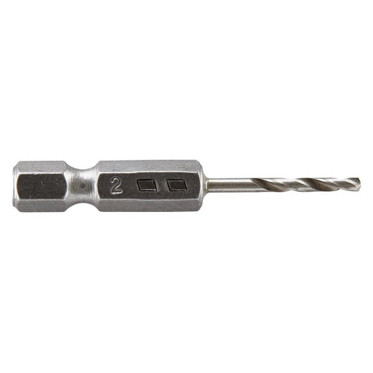 1 broca helicoidal para metal Wolfcraft HSS com hastes hexagonais