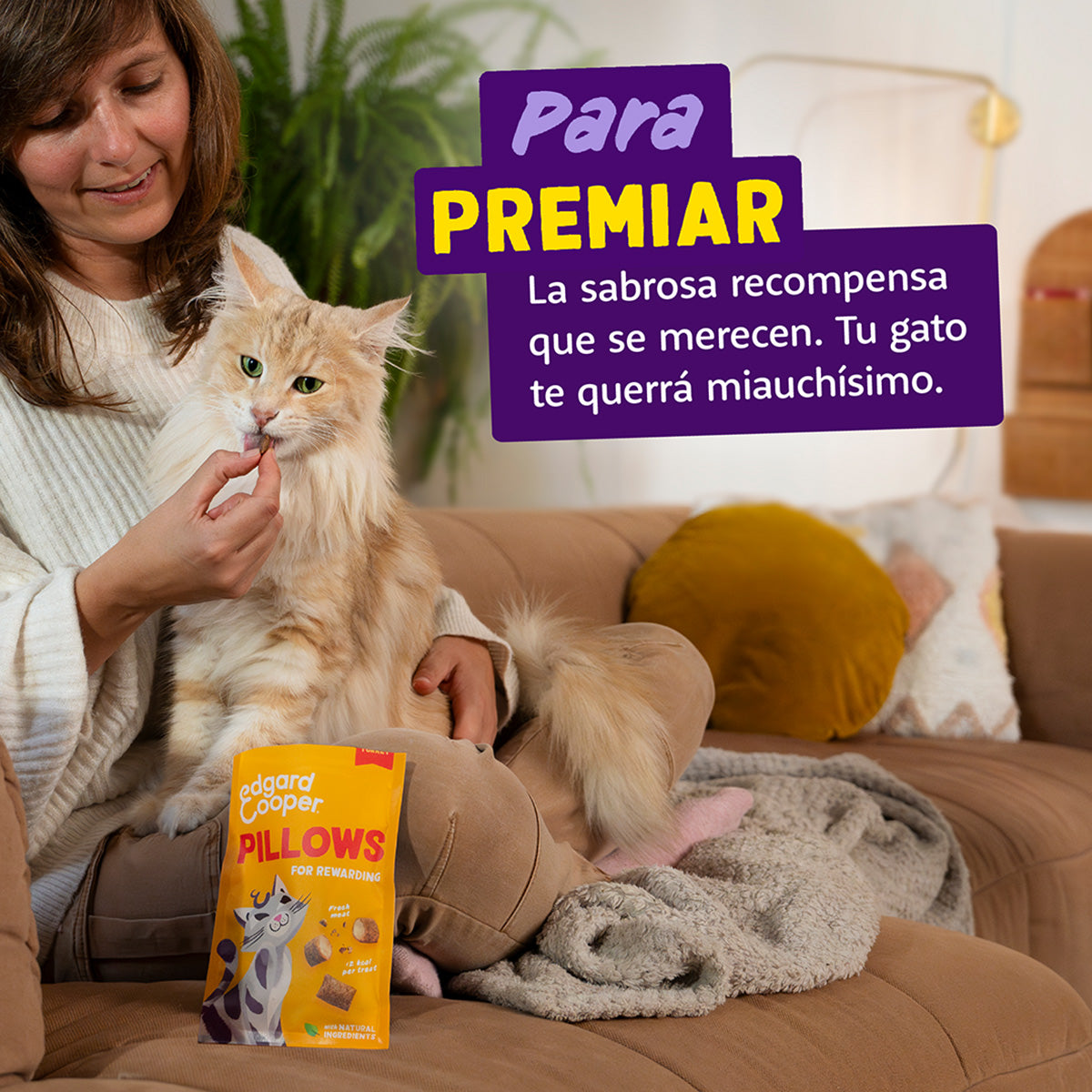 Edgard Cooper Turkey Bites Petiscos Naturais para Gatos 60g
