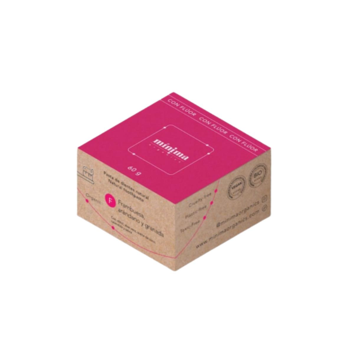 Pasta de dentes infantil com framboesa e flúor 60 g