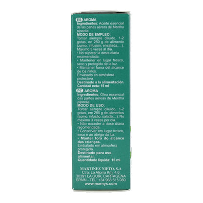 Óleo Essencial de Hortelã-Pimenta Marnys 15 ml